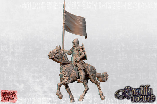 Revived Yeoman of Najera on Horse by Ezipion miniatures