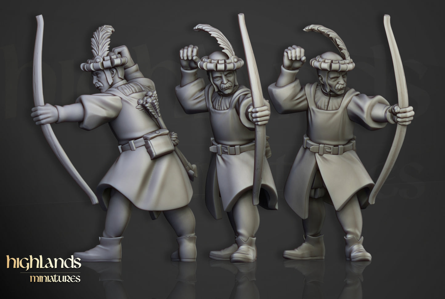 Sunland Bowmen Militia by Highlands Miniatures