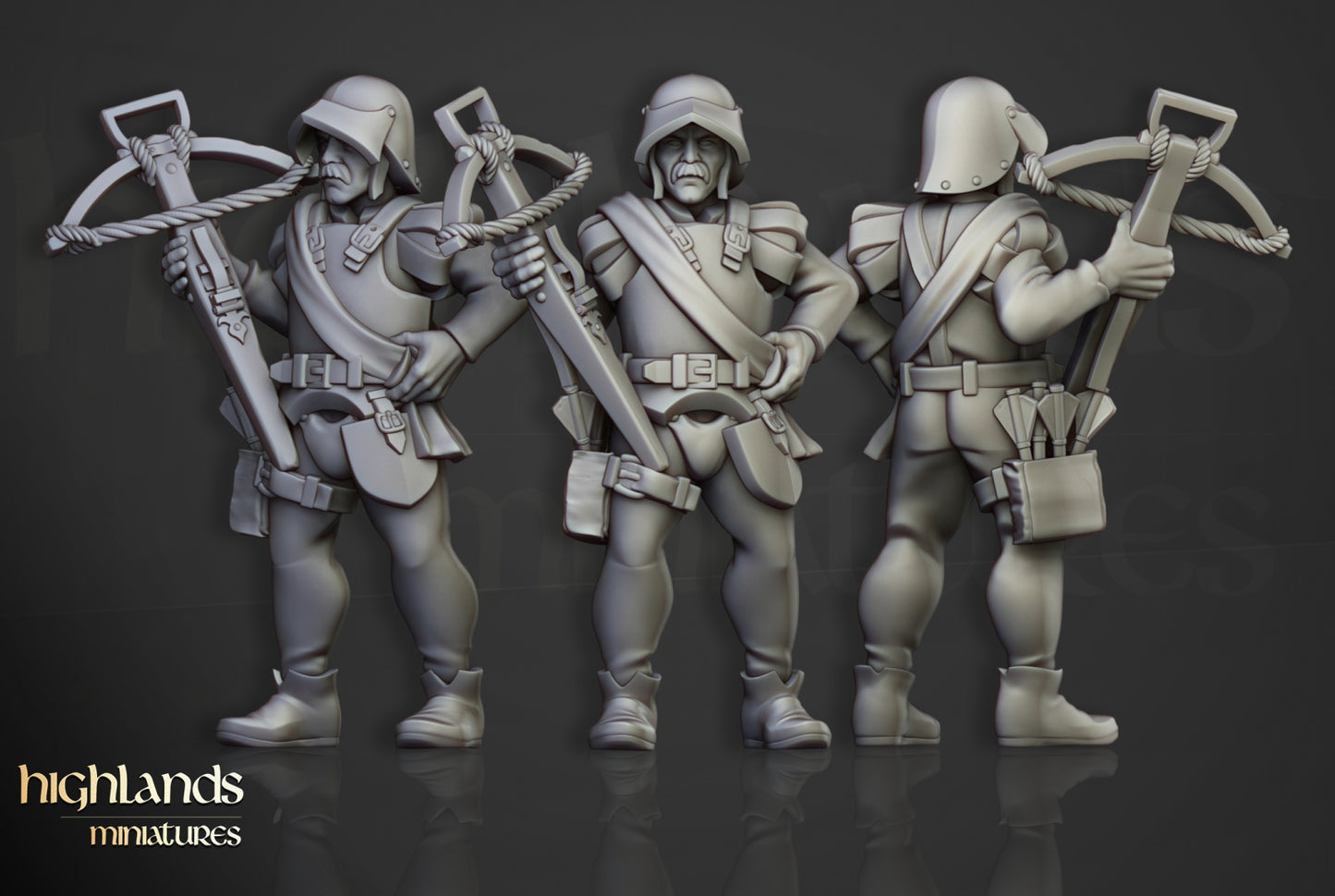 Sunland Crossbowmen Militia by Highlands Miniatures