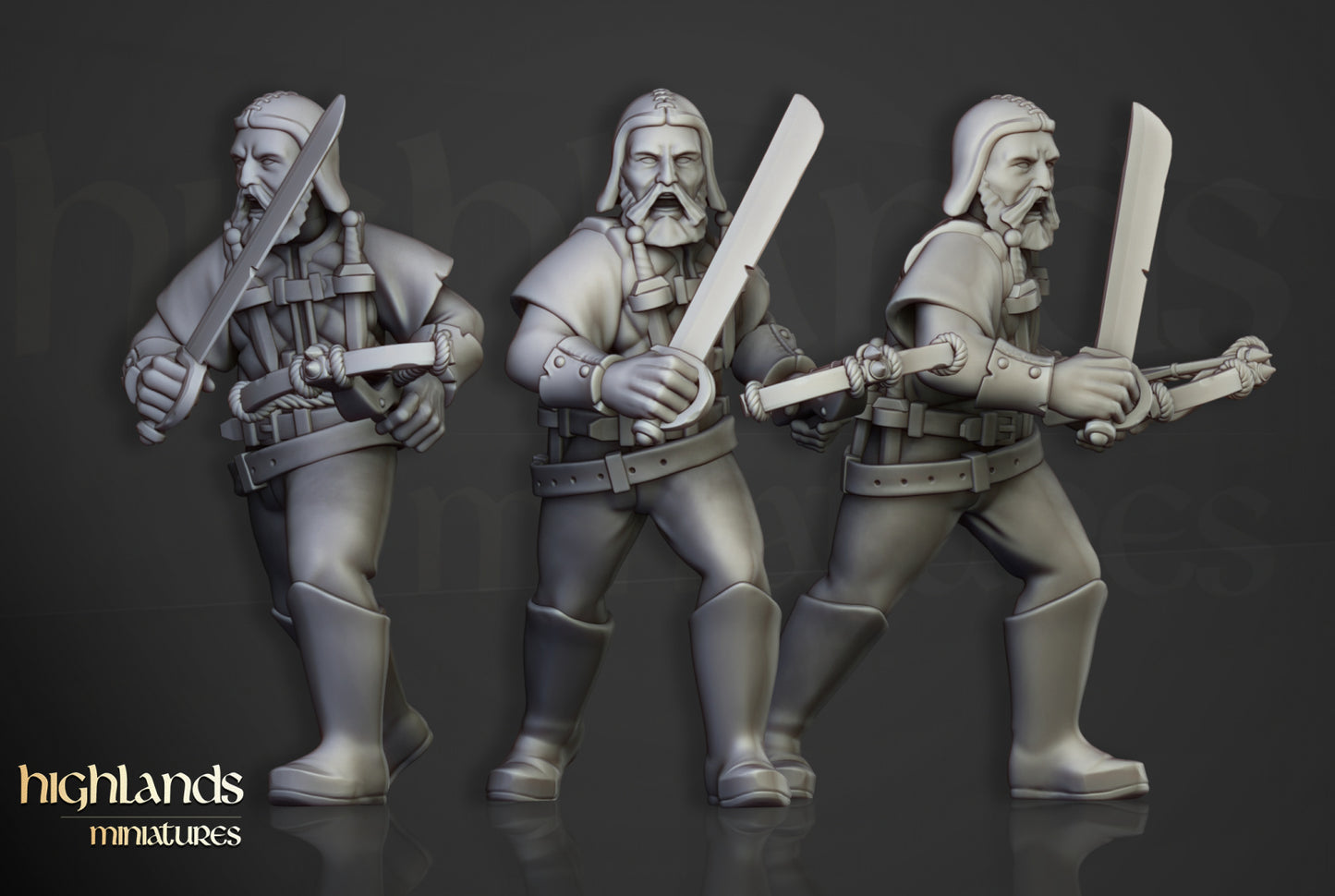 Sunland Militia by Highlands Miniatures