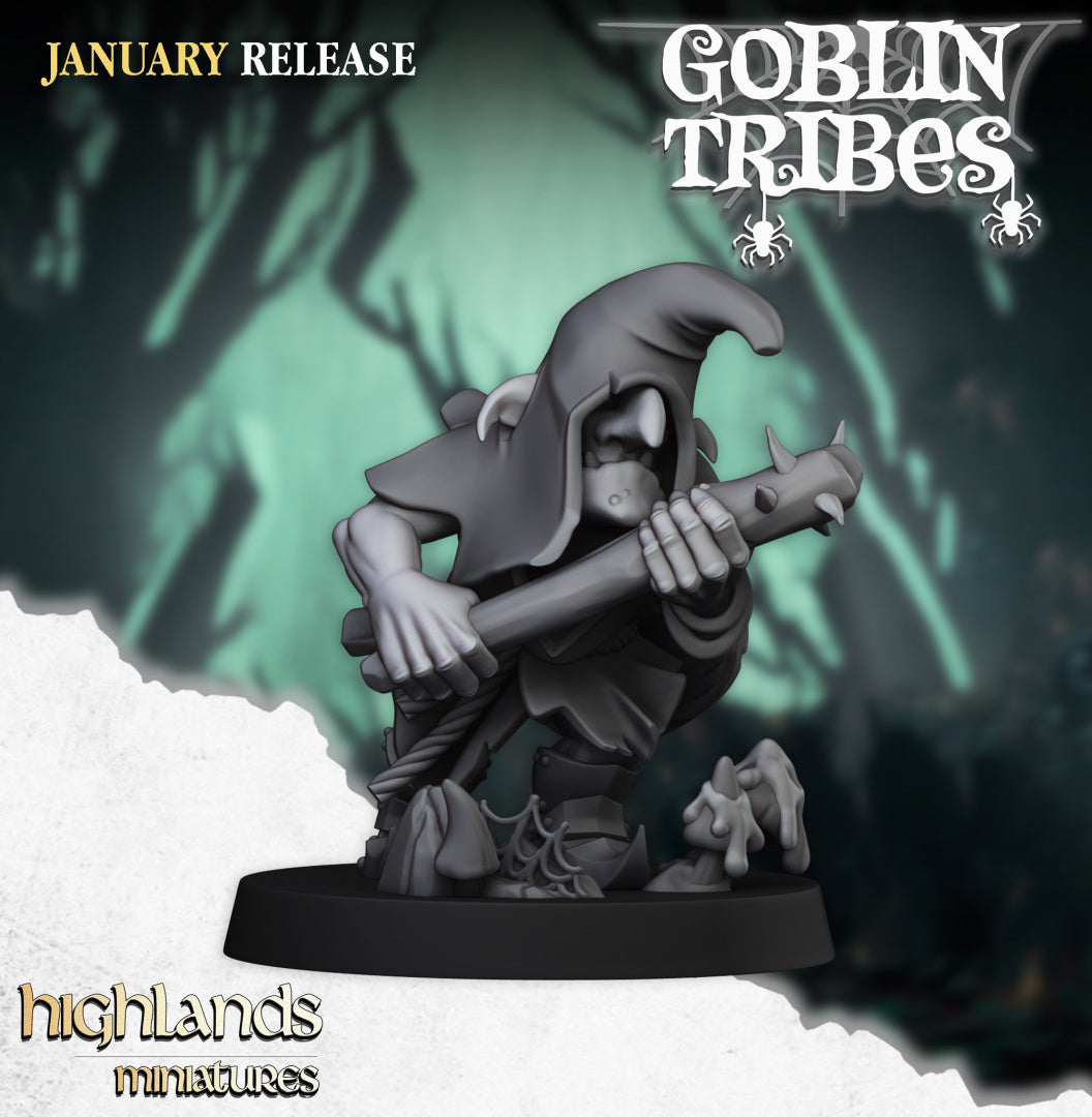 Swamp Goblins with Hand Weapons by Highlands Miniatures