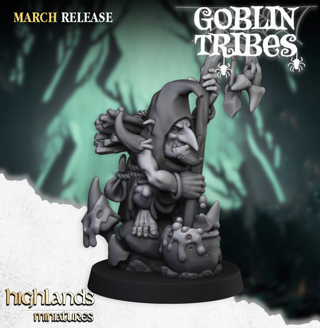 Swamp Goblin Shaman by Highlands Miniatures