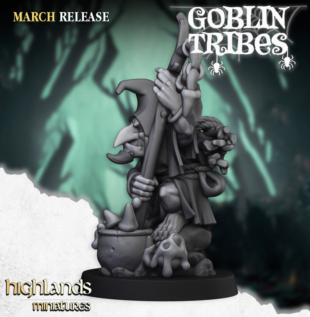 Swamp Goblin Shaman by Highlands Miniatures