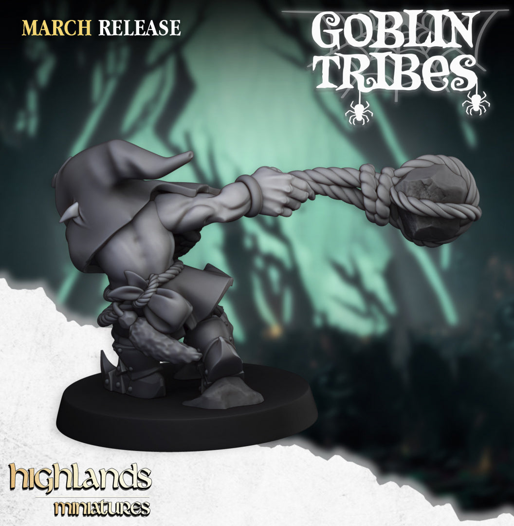 Swamp Goblins Stonethrowers by Highlands Miniatures