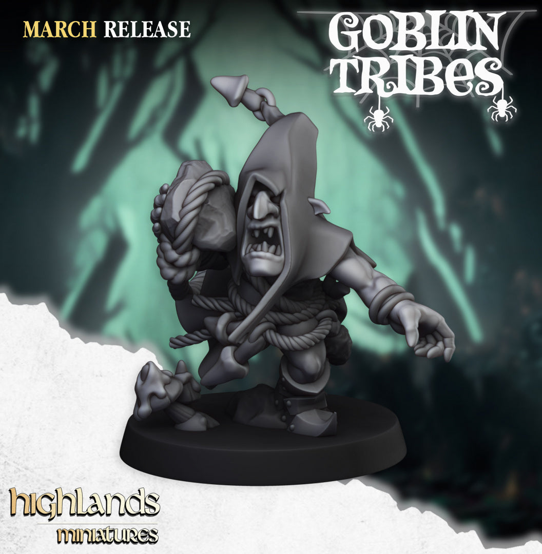 Swamp Goblins Stonethrowers by Highlands Miniatures