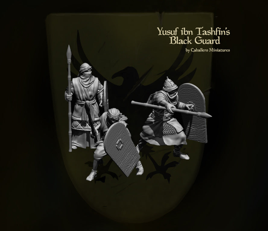 Almoravid Black Guards Skirmishing.