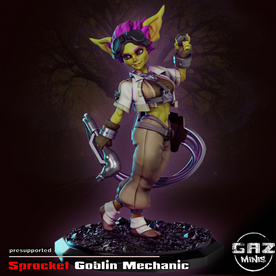 Sprocket the Mechanic by Gaz Minis