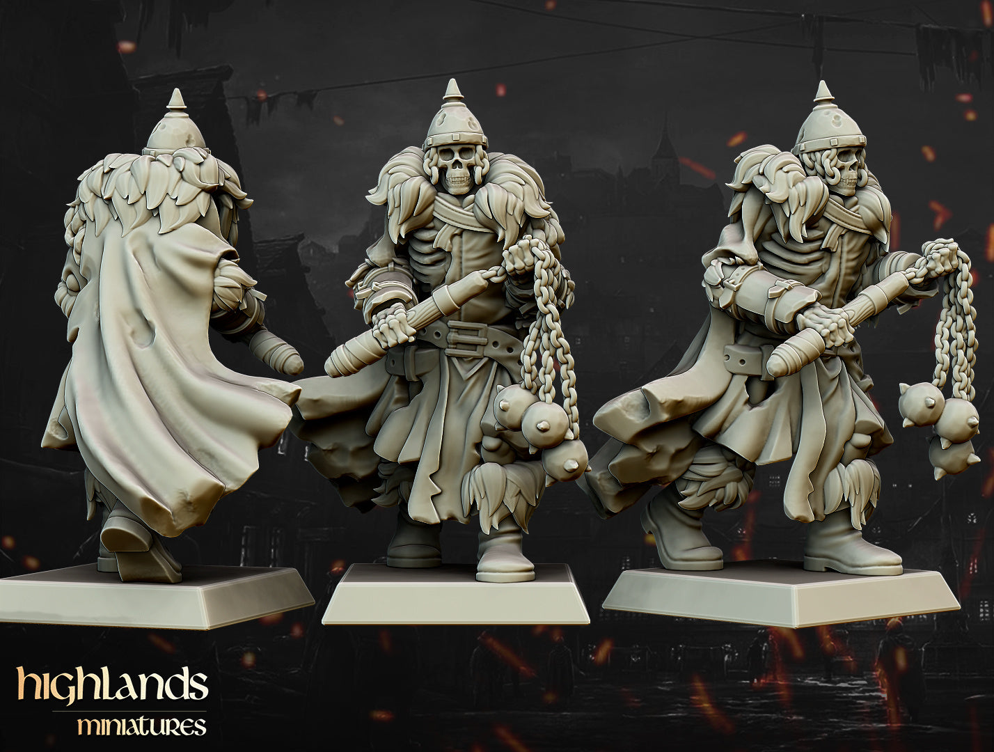 Undead Black Watch Unit by Highlands Miniatures