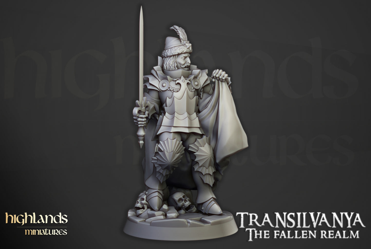 Vlad Valacari the Defiler by Highlands Miniatures