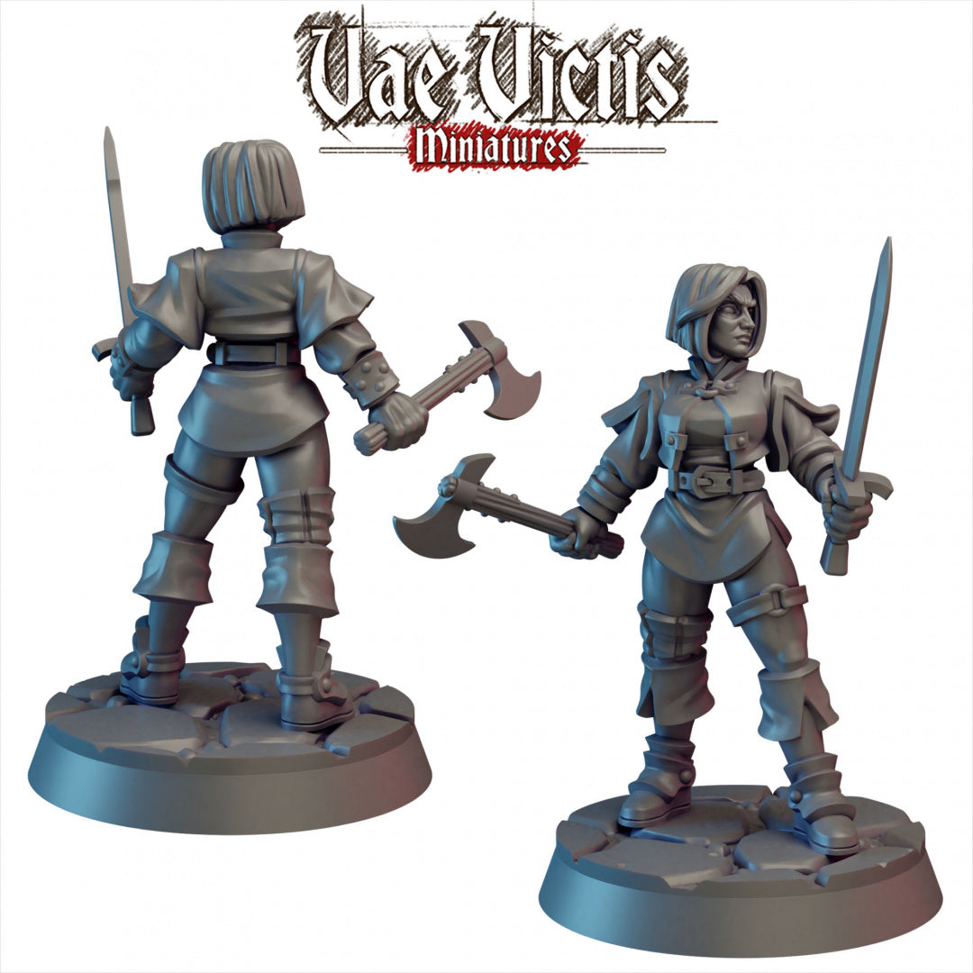 Warrior Woman by Vae Victis Miniatures