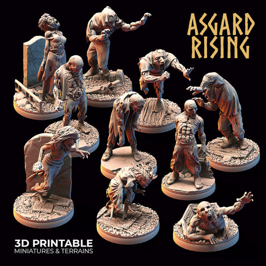 Zombies by Asgard Rising