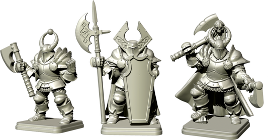 Doom Warriors by Ezipion miniatures. (Copy)