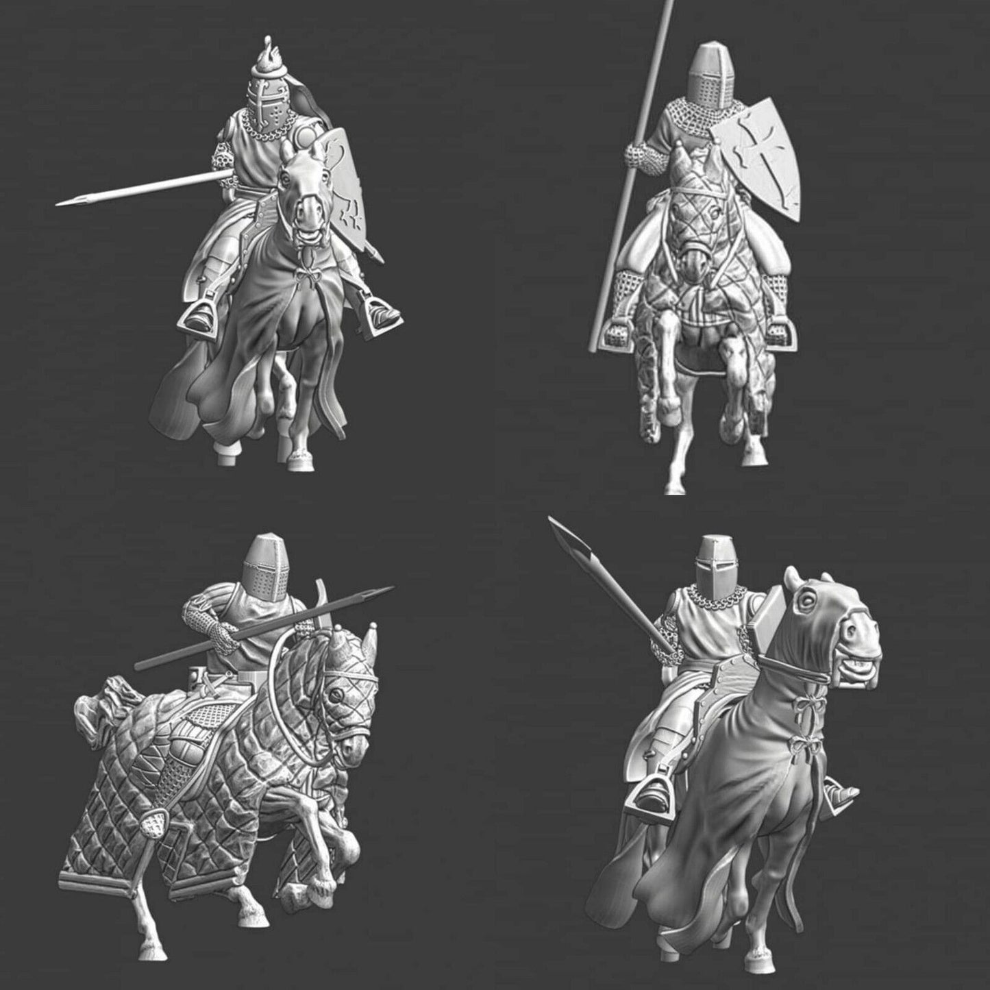 Medieval Mounted Pack 1