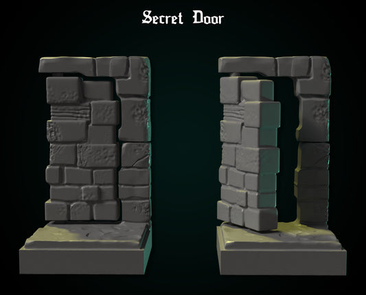 Secret Door Set by DDF Miniatures and Models