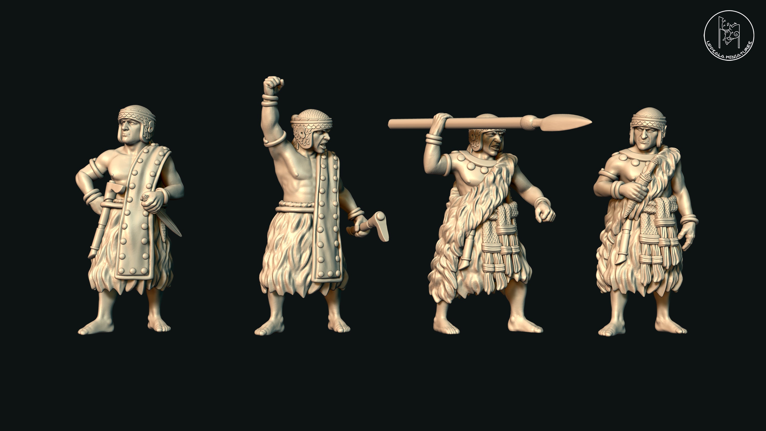 Sumerian Mule Chariot by Uppsala Miniatures – Studio Historia