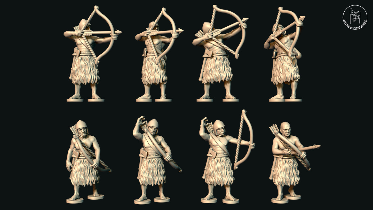 Sumerian Bowmen (Set H) by Uppsala Miniatures