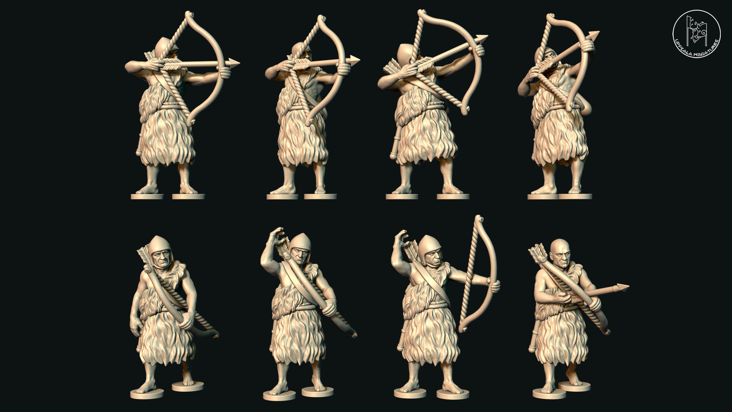 Sumerian Bowmen (Set H) by Uppsala Miniatures