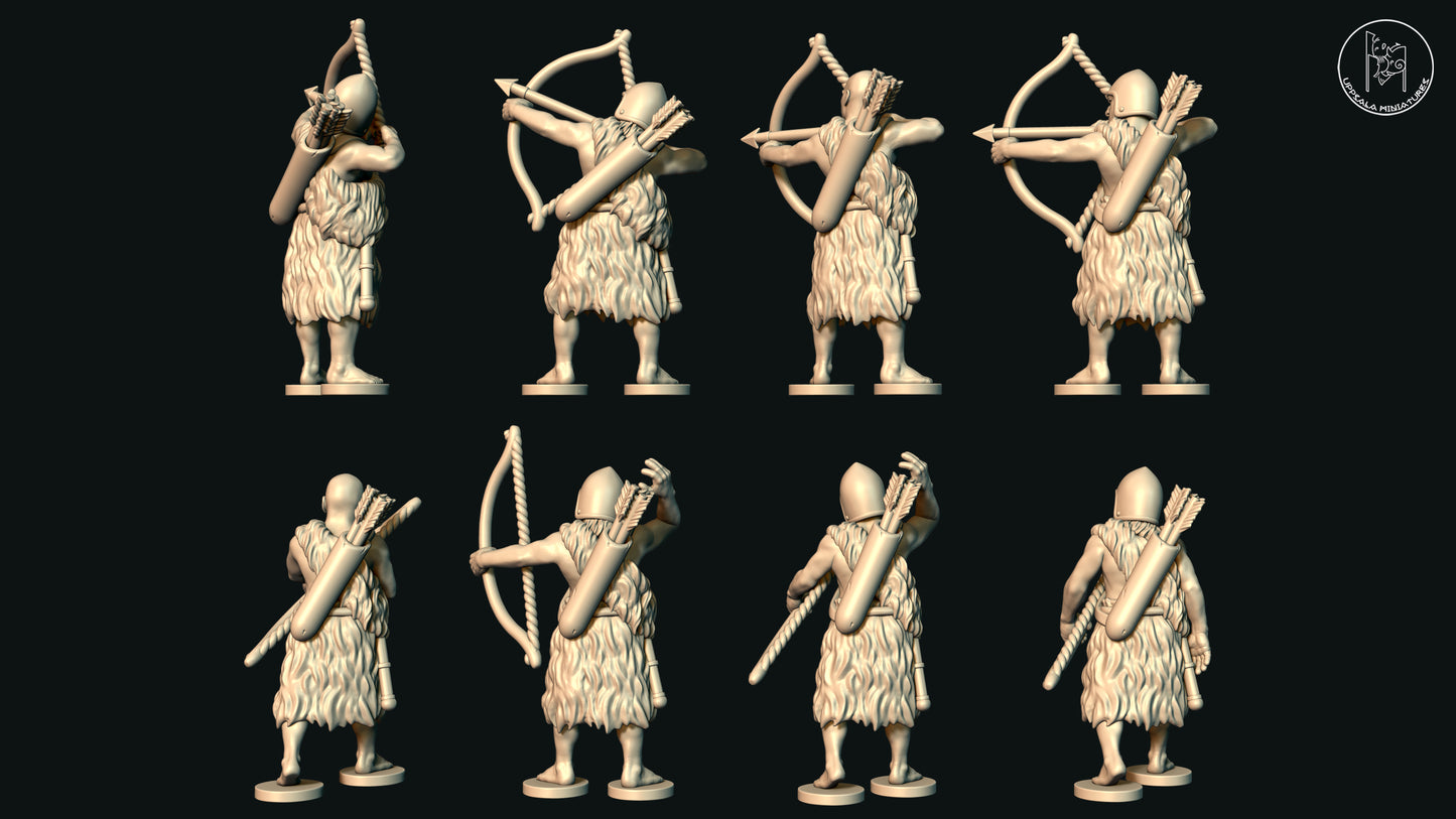 Sumerian Bowmen (Set H) by Uppsala Miniatures