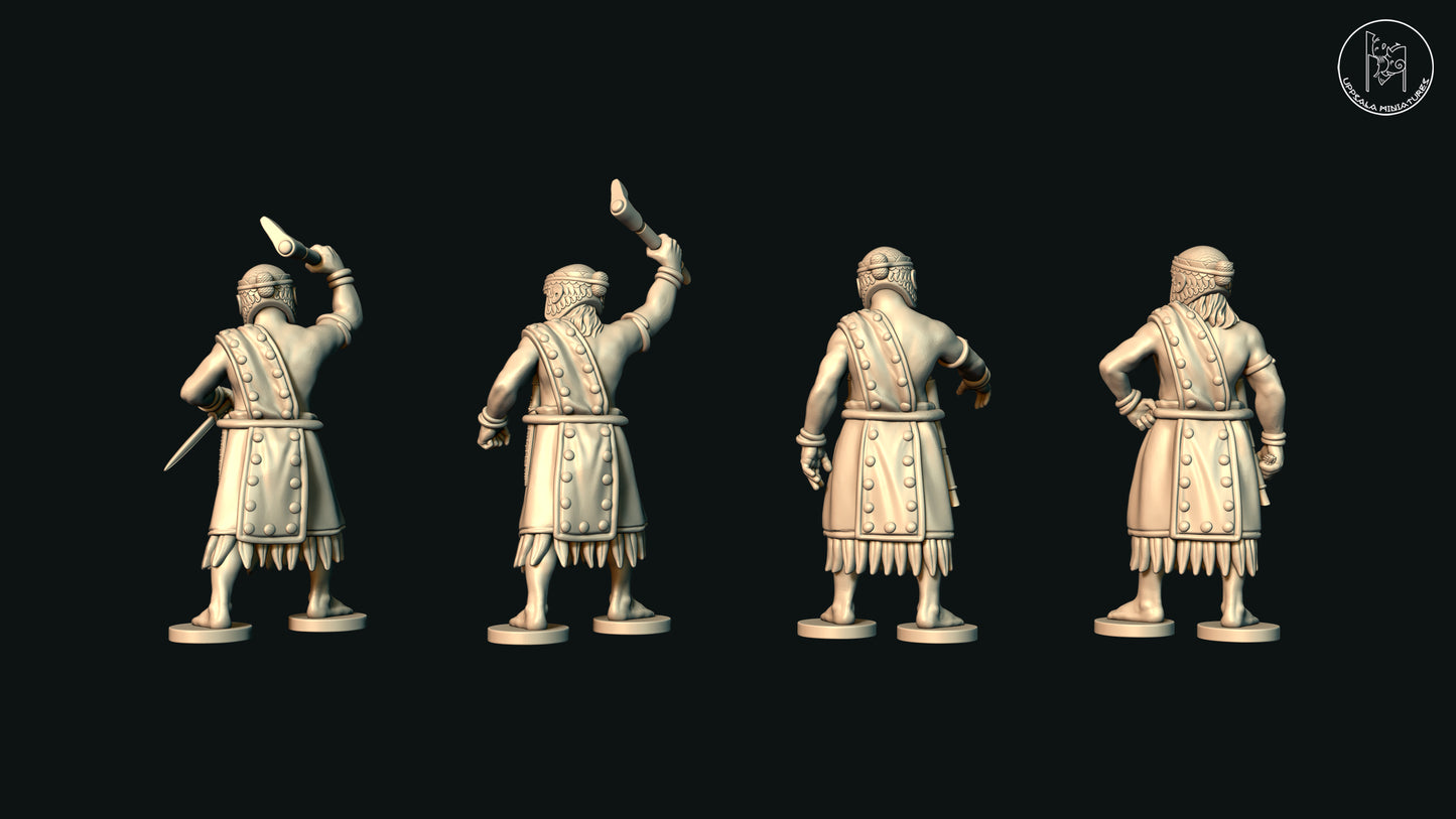 Sumerian Nobles (Set I) by Uppsala Miniatures