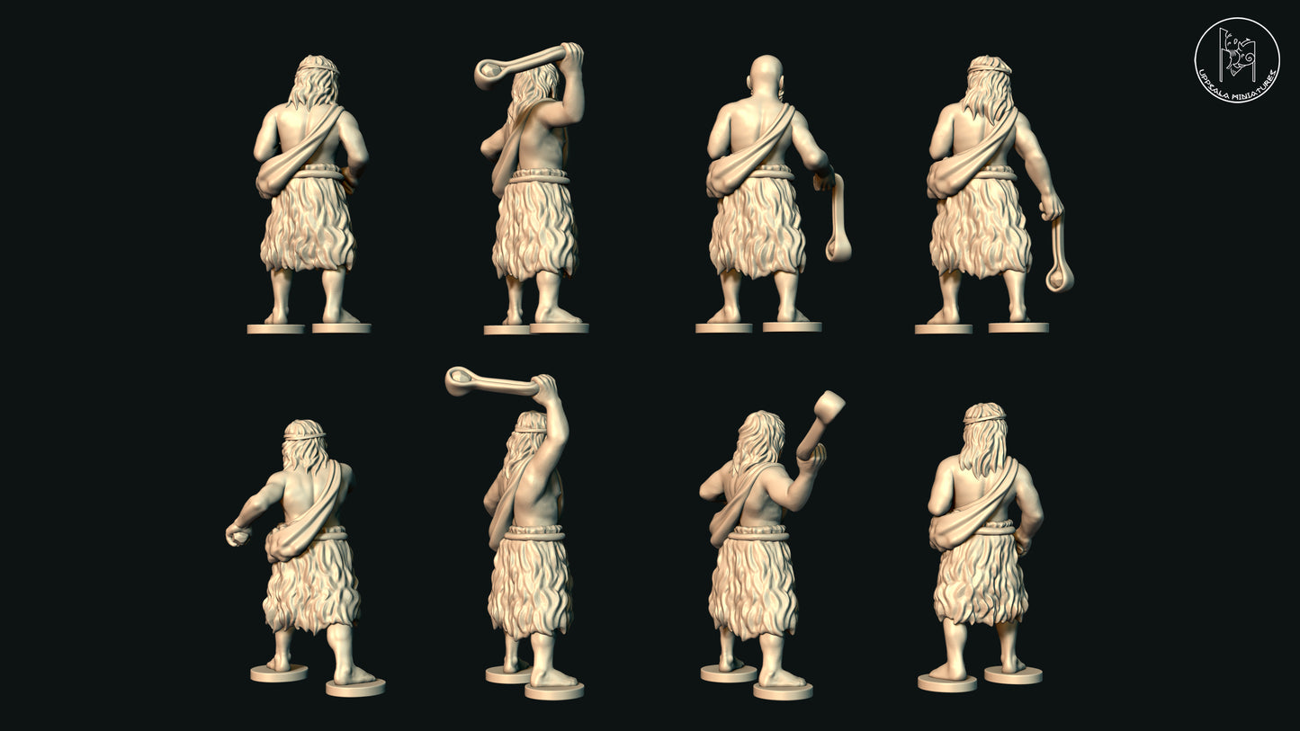 Sumerian Slingers (Set L) by Uppsala Miniatures