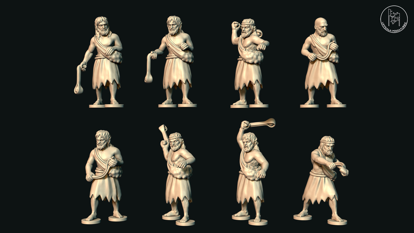 Sumerian Slingers (Set L) by Uppsala Miniatures