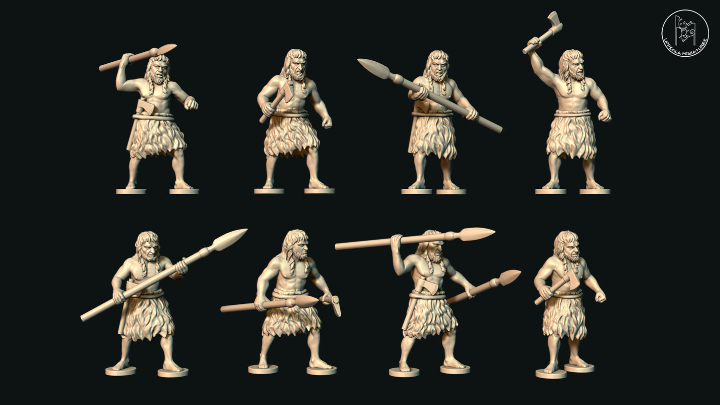 Sumerian Javelinmen (Set M) by Uppsala Miniatures