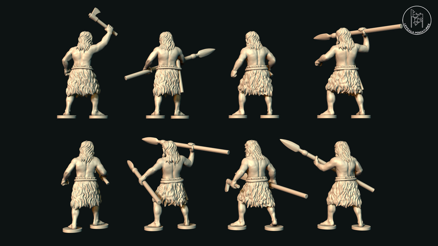 Sumerian Javelinmen (Set M) by Uppsala Miniatures