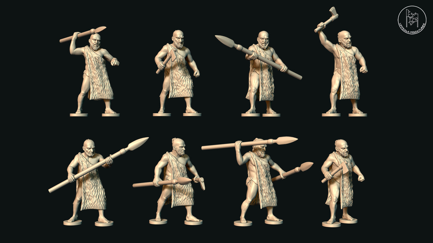 Sumerian Javelinmen (Set M) by Uppsala Miniatures