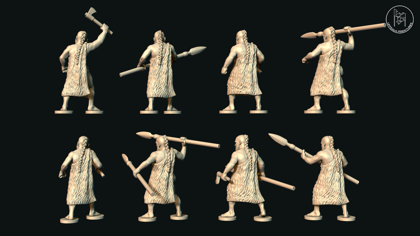 Sumerian Javelinmen (Set M) by Uppsala Miniatures