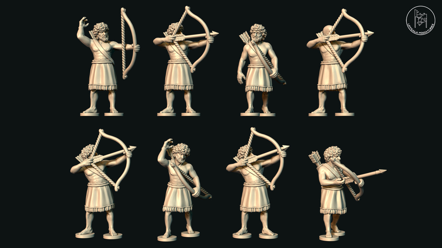 Sumerian Archers (Set P2) by Uppsala Miniatures