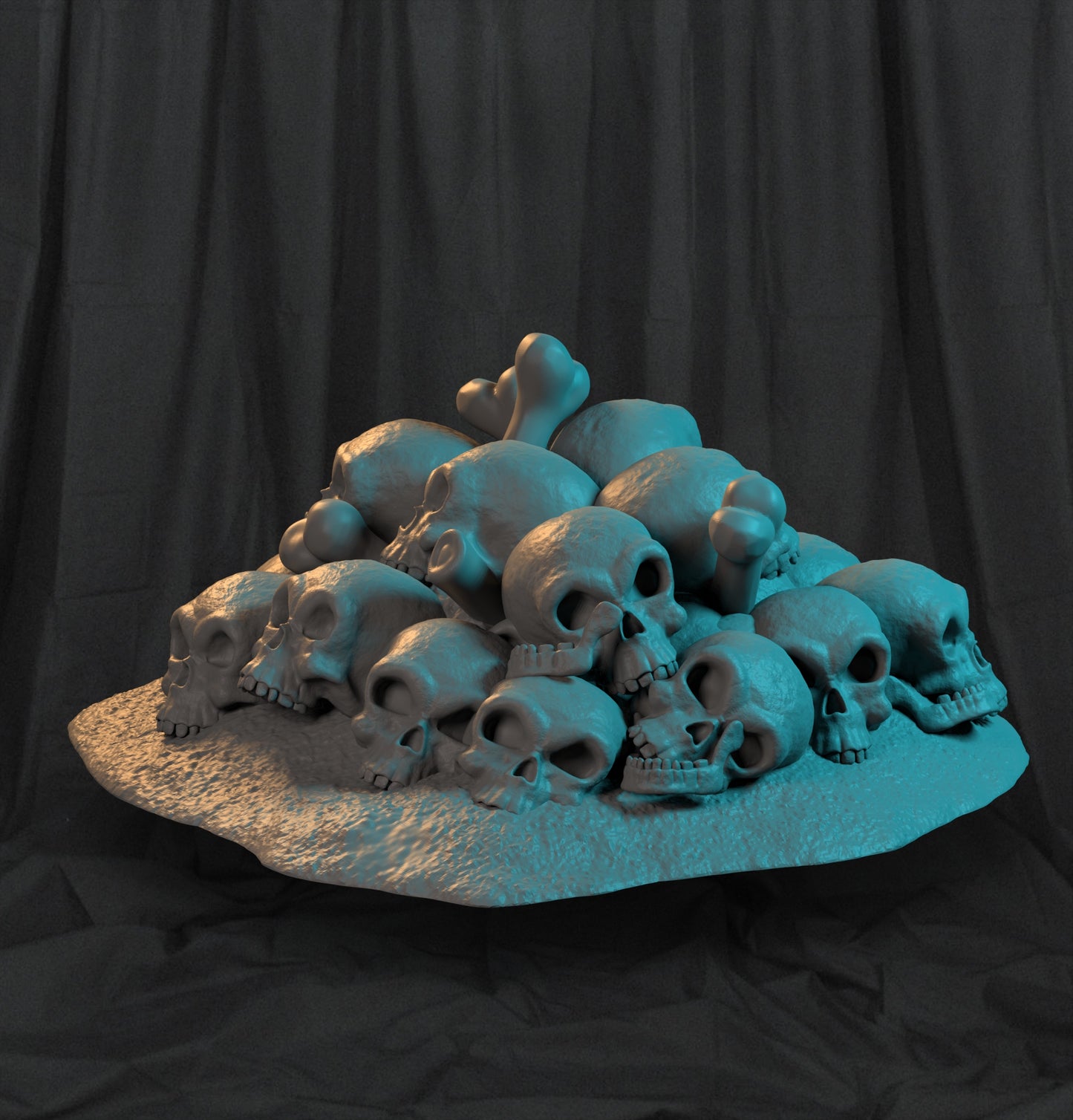 Skull Pile by The Clover Leaves