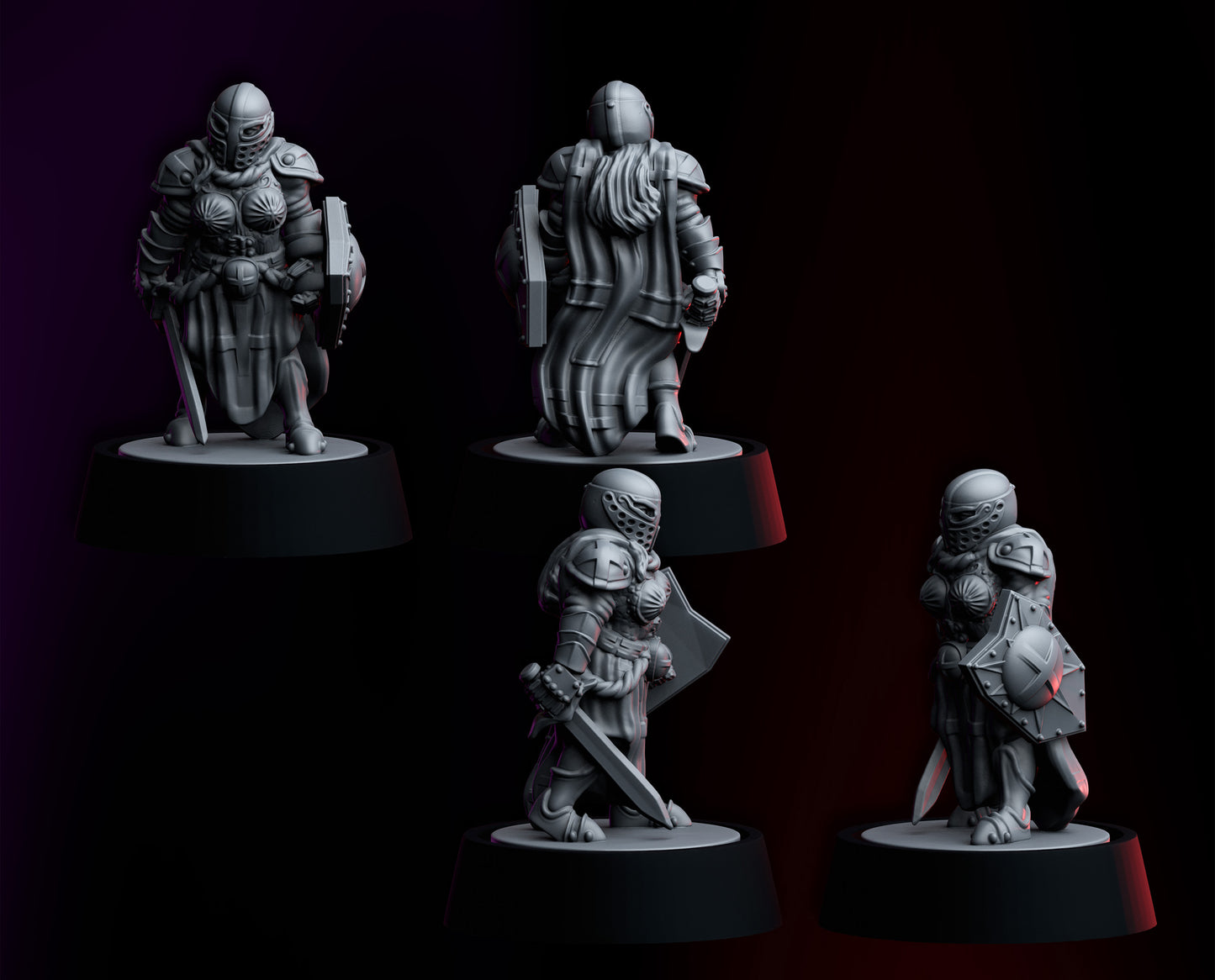 Templar Set by DDF Miniatures and Models