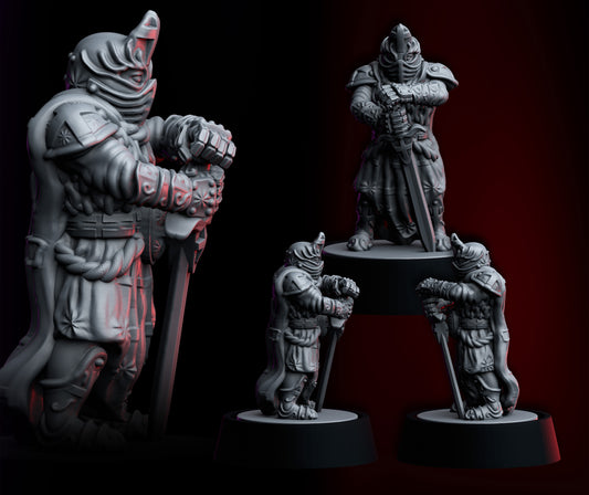 Templar Set by DDF Miniatures and Models