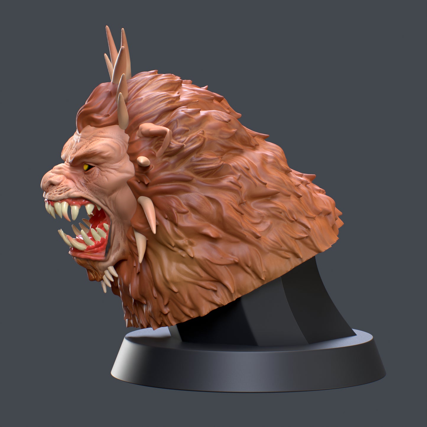 Manticore Bust by Hold My Miniatures