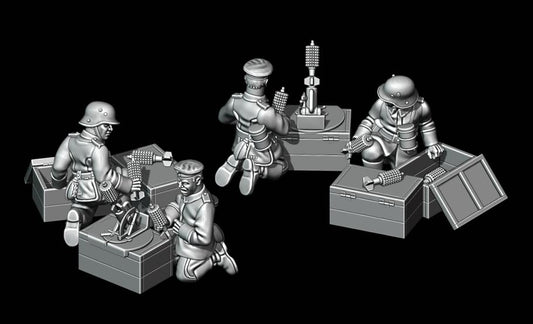 Great War German Granatwerfer 16 by W3 Wargaming