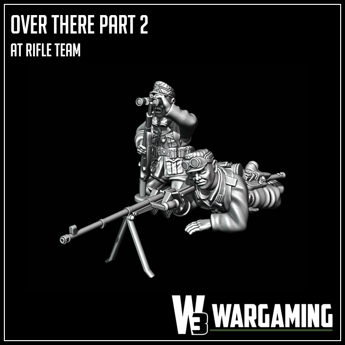 Afrika Korps Panzerbusche39 Team by W3 Wargaming