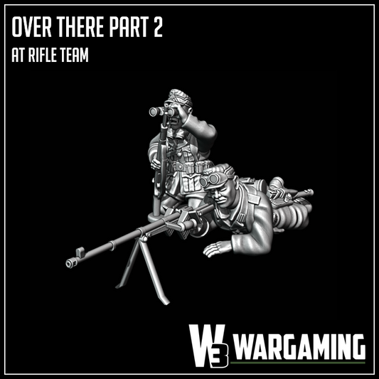Afrika Korps Panzerbusche39 Team by W3 Wargaming