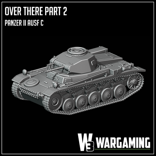 Afrika Korps Panzer IIc by W3 Wargaming