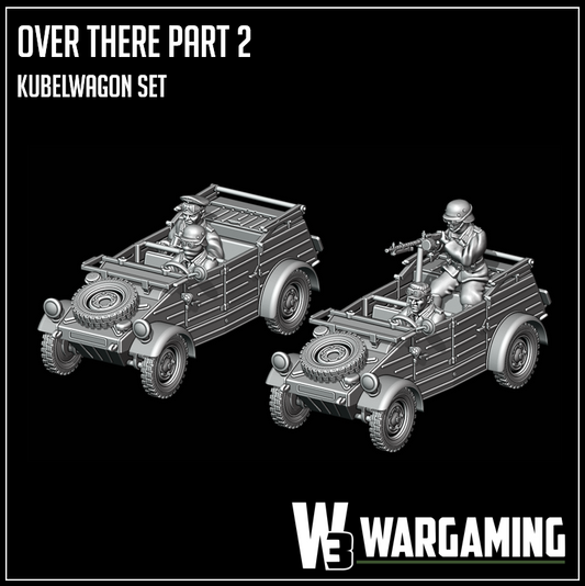 Afrika Korps Kubelwagen by W3 Wargaming