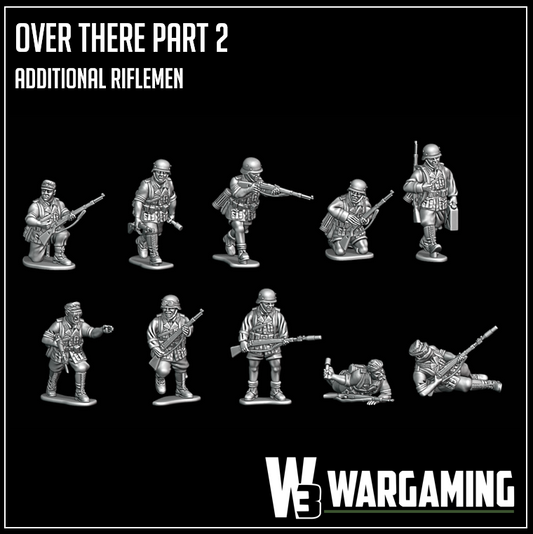 Afrika Korps Additional Riflemen by W3 Wargaming