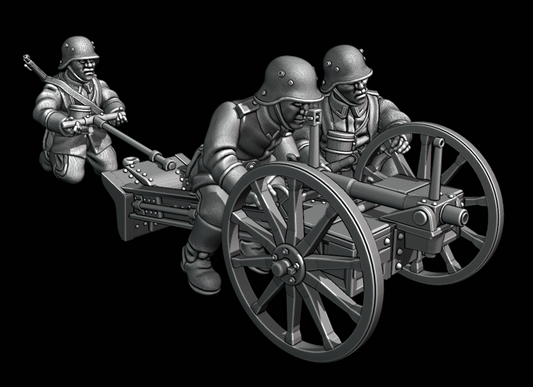 Great War German 3.7cm TAK 1918 by W3 Wargaming