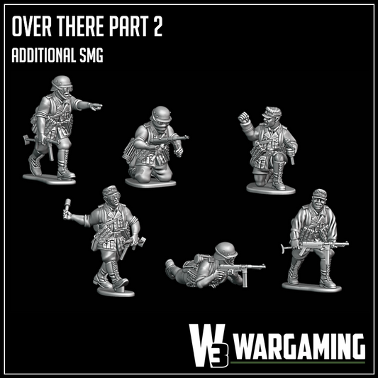 Afrika Korps Additional SMG by W3 Wargaming
