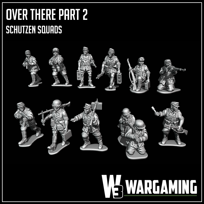 Afrika Korps Schutzen Squad by W3 Wargaming