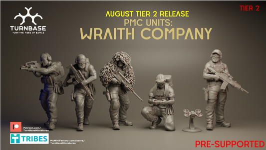 Wraith Company by TurnBase Miniatures