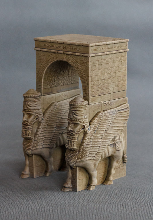 Sumerian Winged Bull Arch by Gadget Works