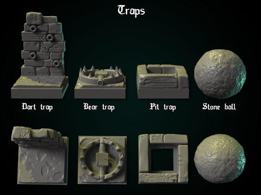 Trap Set by DDF Miniatures and Models
