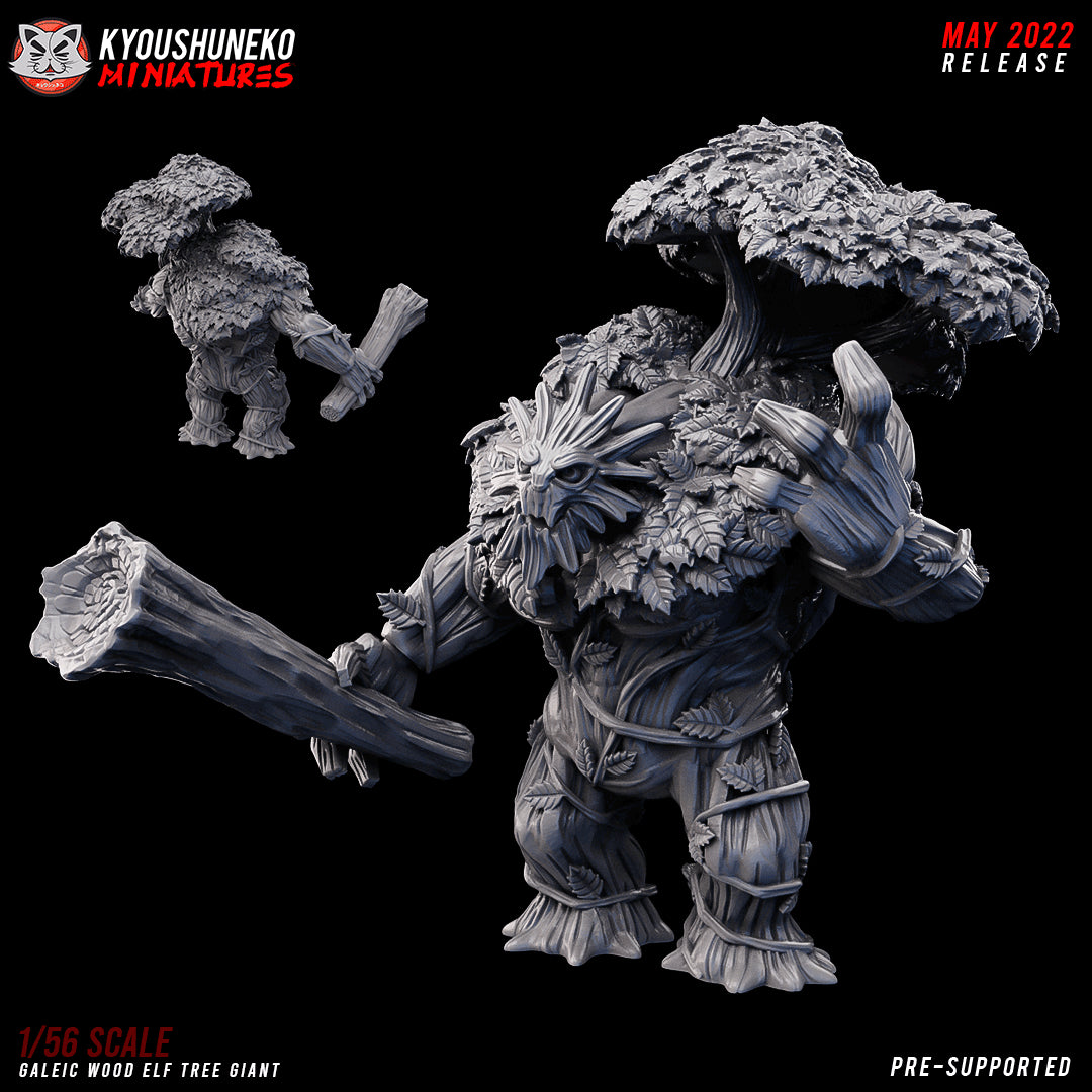 Gaelic Wood Tree Giant by Kyoushuneko Miniatures