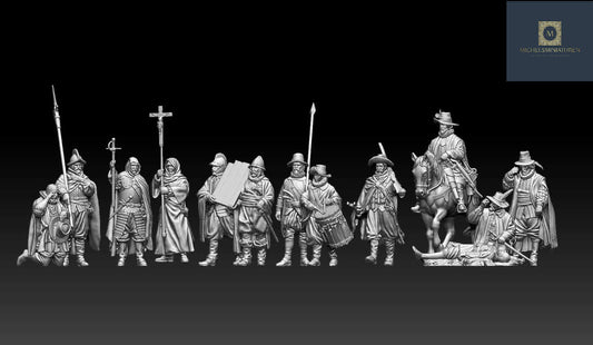 El Milagro de Empel 1585 set by MICHELS MINIATUREN