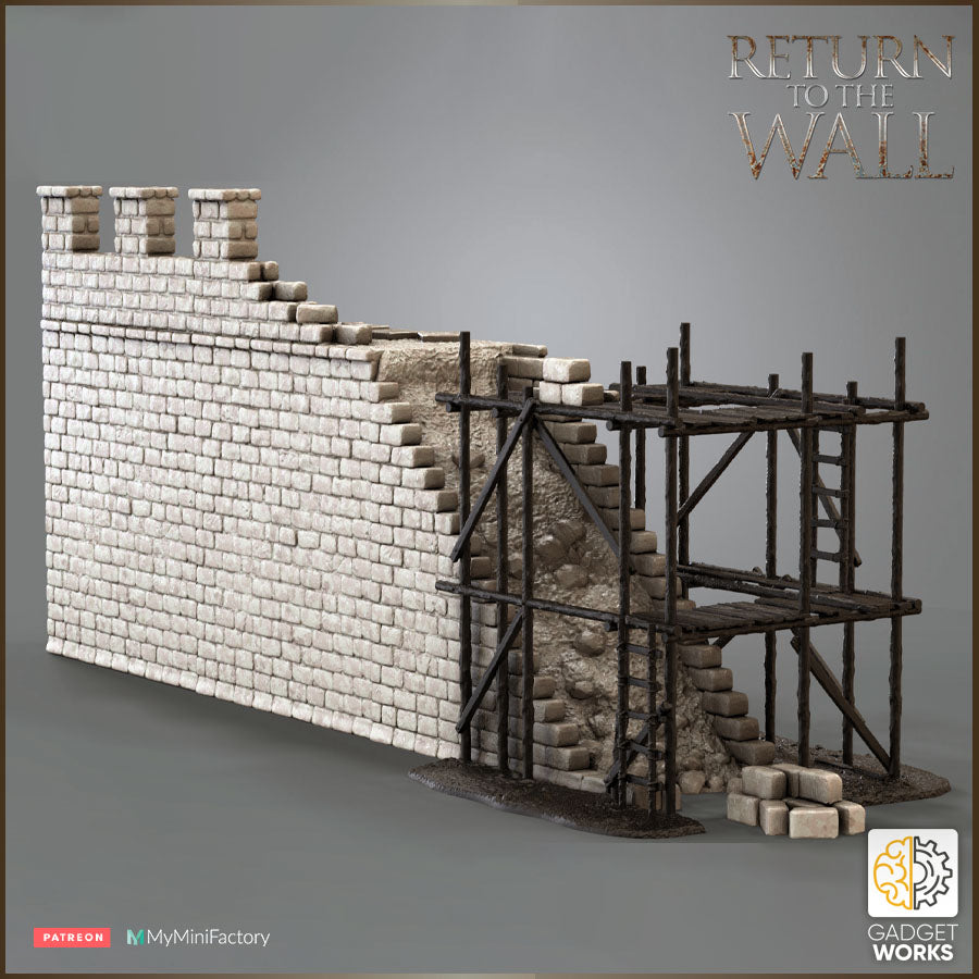 Roman Towers and Wall Segments by Gadgetworks