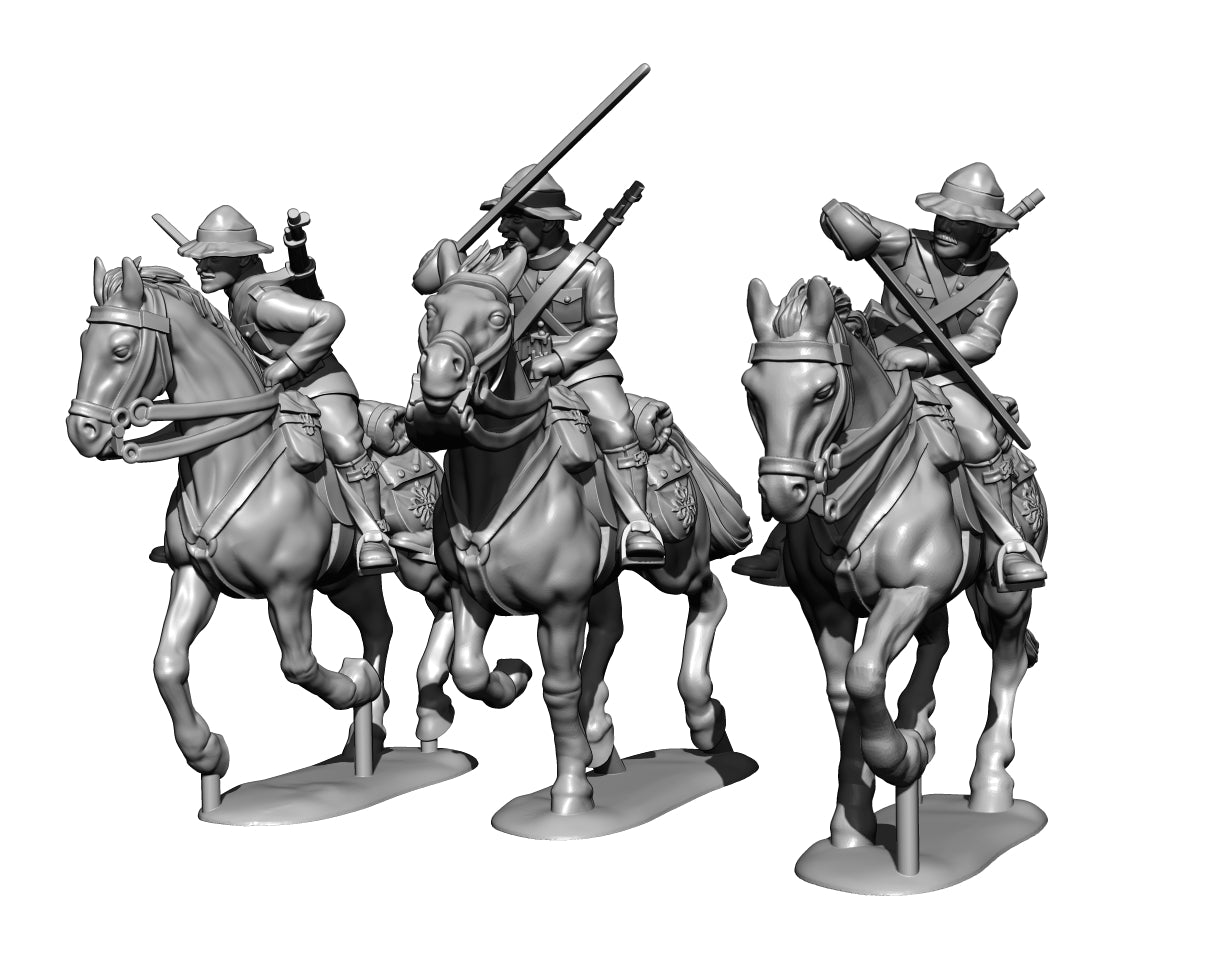 Rif War/SCW Spanish Cavalry Mounted by Baraka Wargames and Miniatures